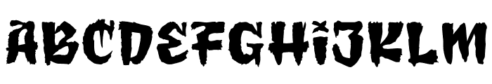 JIFERBOGYPersonalUse-Regular Font UPPERCASE