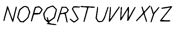 JigglyDUO Font UPPERCASE