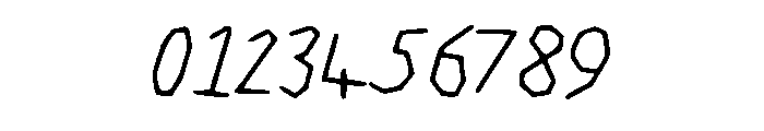 JigglyEXTEND Font OTHER CHARS