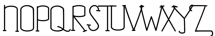 Jim Alistair Demo Serif Font UPPERCASE