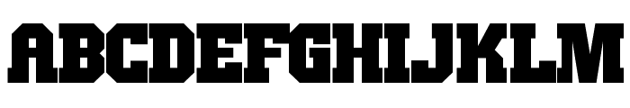 JimThorpe High Font LOWERCASE