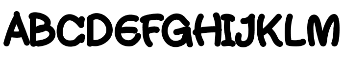JimmysBold Font UPPERCASE