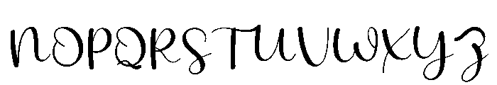 Jingga Font UPPERCASE