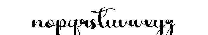 Jingga Font LOWERCASE