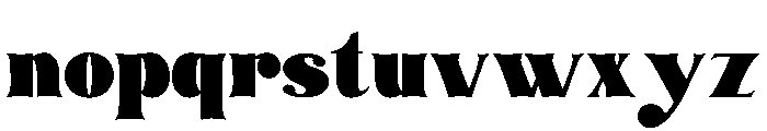 Jingle Bell Font LOWERCASE