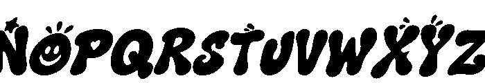 Jingle Mochi Italic Demo Italic Font UPPERCASE