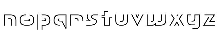 Jisen Normal Font LOWERCASE