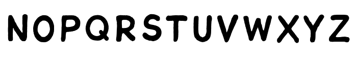 Jitter Bug Font UPPERCASE