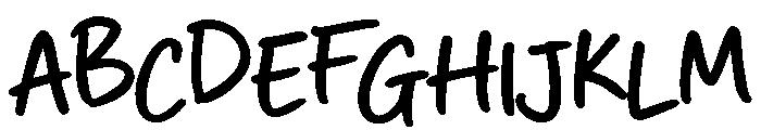 Jivo Mazelly Personal Use Only Font UPPERCASE