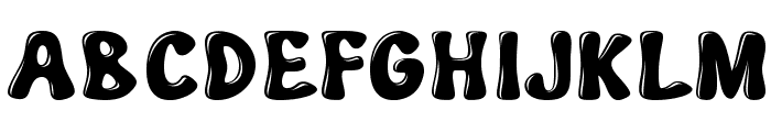JigglepopBold Font UPPERCASE