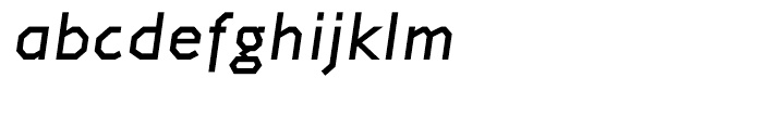 Jillican Bold Italic Font LOWERCASE