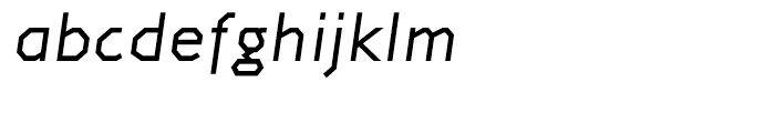 Jillican Italic Font LOWERCASE