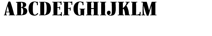 Jimbo Bold Condensed Font UPPERCASE