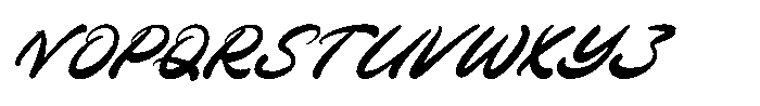 Jichelo Rosela Italic Italic Font UPPERCASE