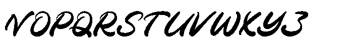 Jichelo Rosela Regular Font UPPERCASE
