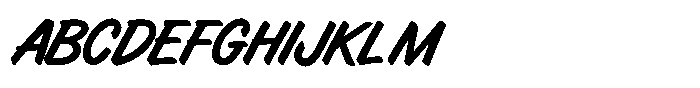 Jiffy Casual SW Font UPPERCASE