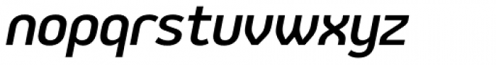 Jiho Medium Italic Font LOWERCASE