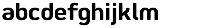 Jiho Soft Bold Font LOWERCASE