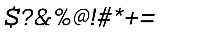 Jill Type Italic Medium Font OTHER CHARS