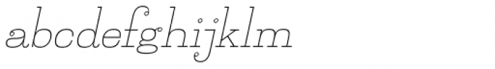 Jillsville Italic Font LOWERCASE