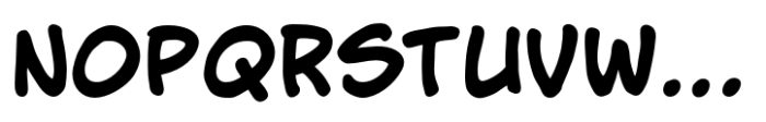 Jim Lee Bold Font LOWERCASE