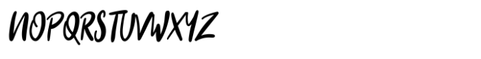 Jimmslofs Alternate Font UPPERCASE