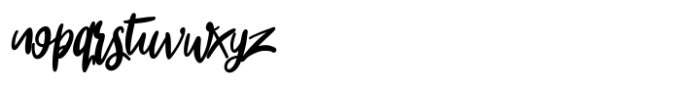 Jimmslofs Alternate Font LOWERCASE