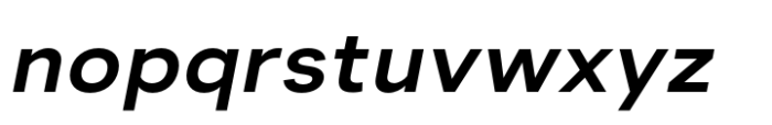 Jindo Bold Italic Font LOWERCASE