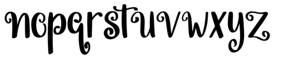 Jingga Font LOWERCASE