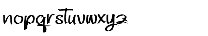 Jinthok Font LOWERCASE