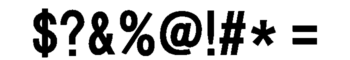 Jjggwakchangothica Bold Font OTHER CHARS