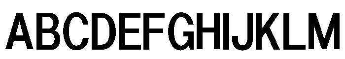 Jjggwakchangothica Bold Font UPPERCASE