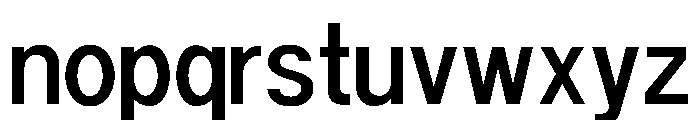 Jjggwakchangothica Bold Font LOWERCASE