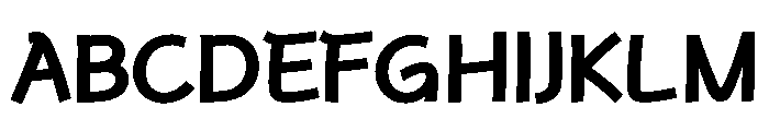 Jjgulwol Bold Font UPPERCASE