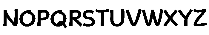 Jjgulwol Bold Font UPPERCASE