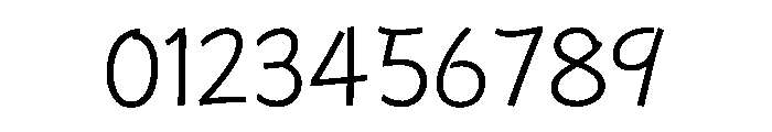 Jjgulwol Light Font OTHER CHARS