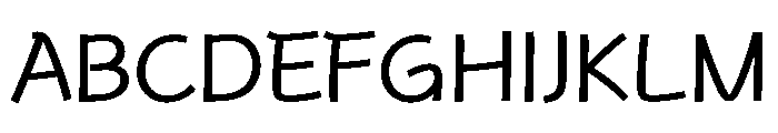 Jjgulwol Regular Font UPPERCASE