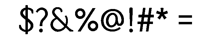 Jjhayanmaeum Bold Font OTHER CHARS