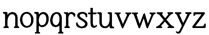 Jjhayanmaeum Bold Font LOWERCASE