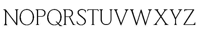 Jjhayanmaeum Light Font UPPERCASE