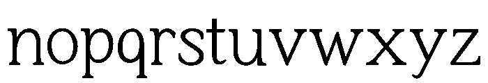 Jjhayanmaeum Medium Font LOWERCASE