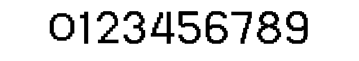 Jjminiarcade Regular Font OTHER CHARS
