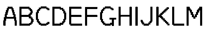 Jjminiarcade Regular Font UPPERCASE