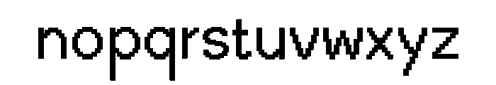 Jjminiarcade Regular Font LOWERCASE