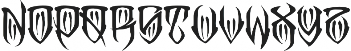 JKR - FELONA otf (400) Font LOWERCASE