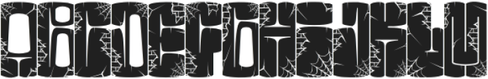 JKR - NOCTURNA BROKEN otf (400) Font UPPERCASE