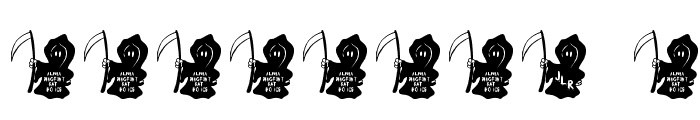JLR Li'l Reaper Font OTHER CHARS