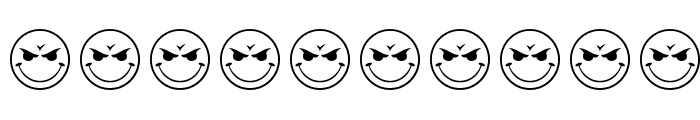 JLS Smiles Sampler Font OTHER CHARS