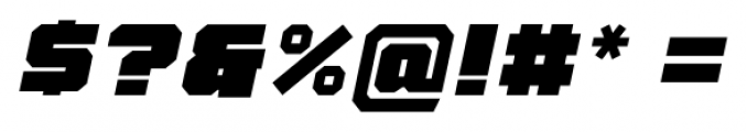 JLS OverKill Champion Oblique Font OTHER CHARS