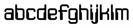 JLS Space Gothic R Regular Font LOWERCASE